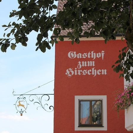 Hotel-Gasthof Zum Hirschen Durrwangen Ngoại thất bức ảnh