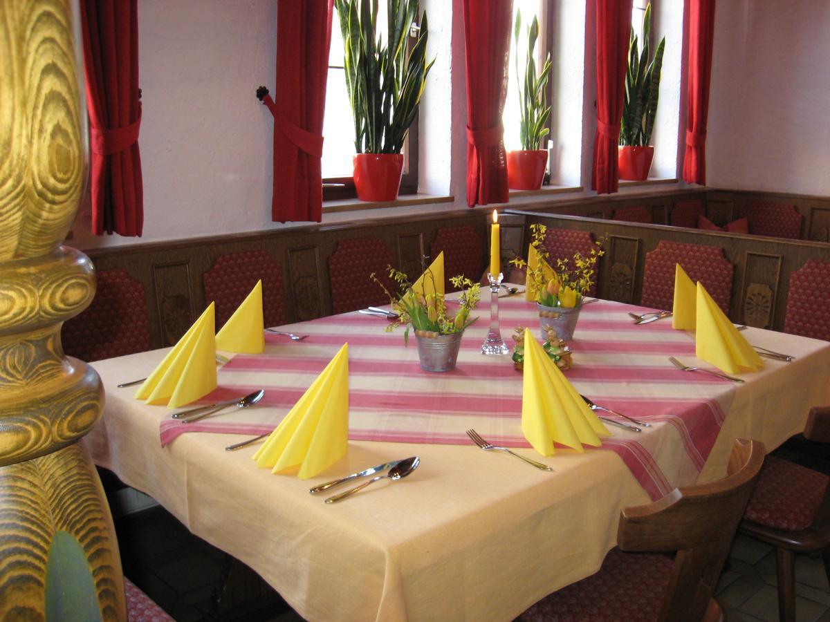 Hotel-Gasthof Zum Hirschen Durrwangen Ngoại thất bức ảnh